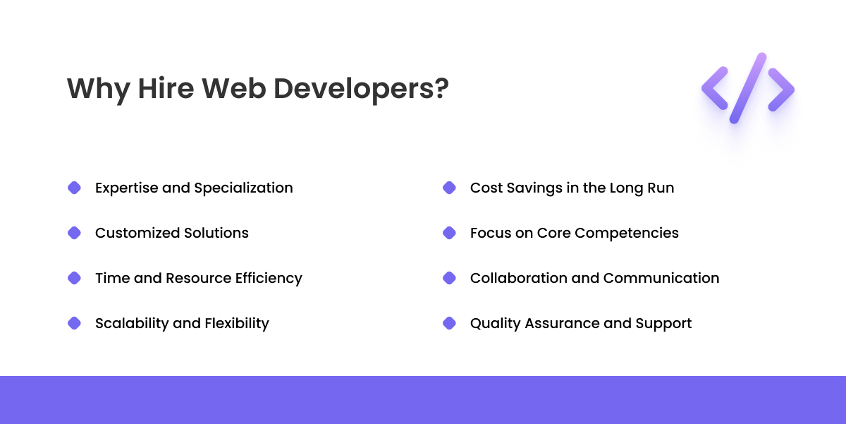 why hire web developers
