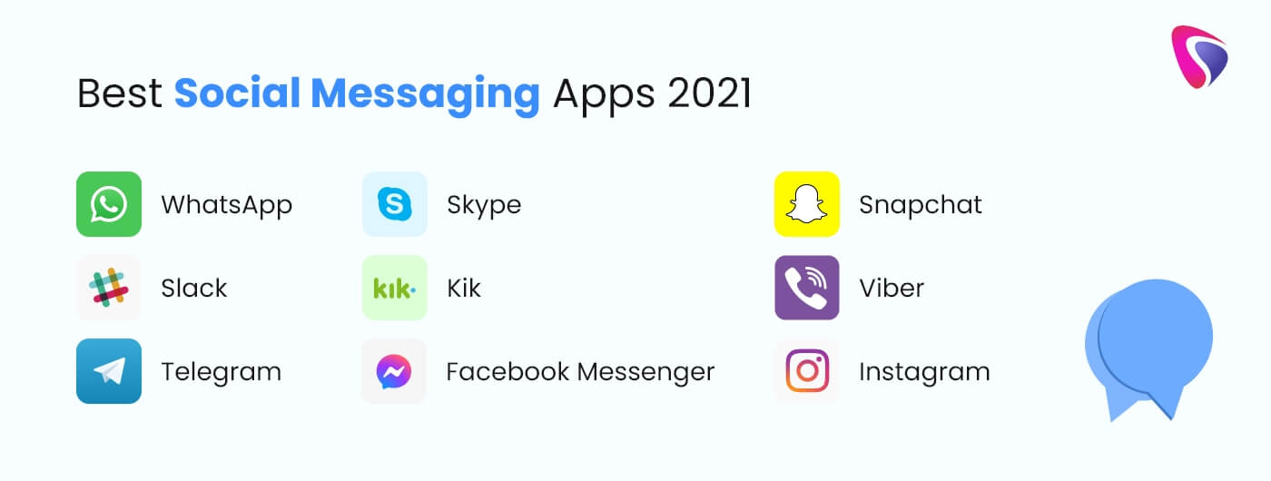 best social messaging apps 2021