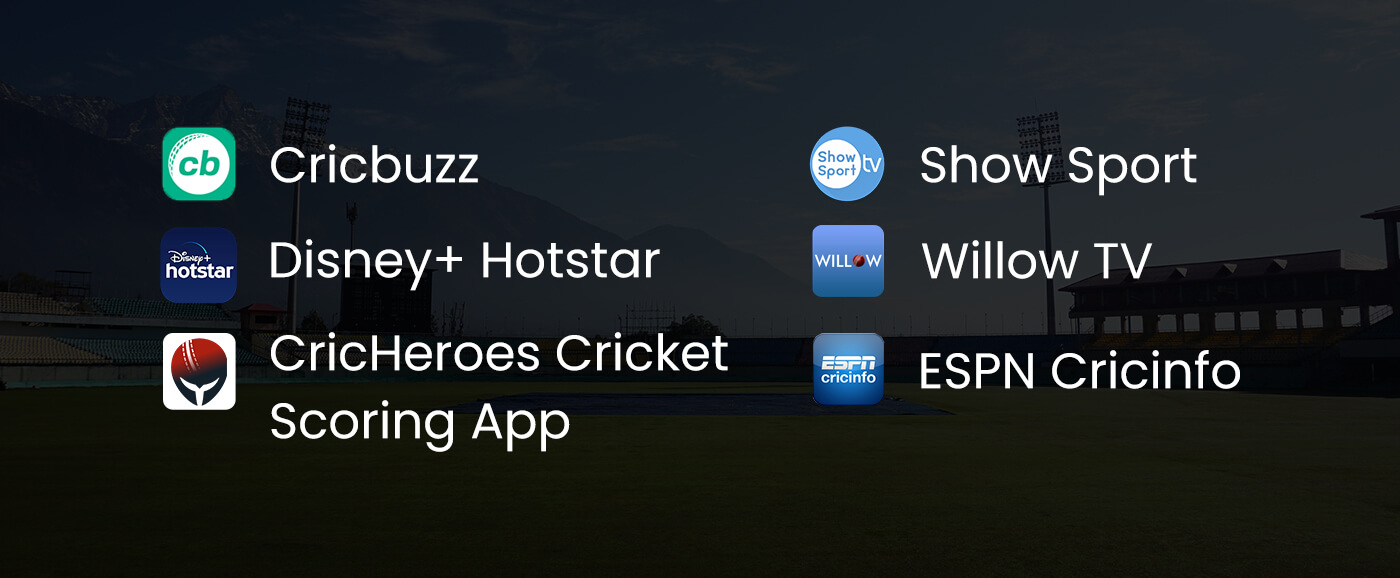 cricket live streaming apps