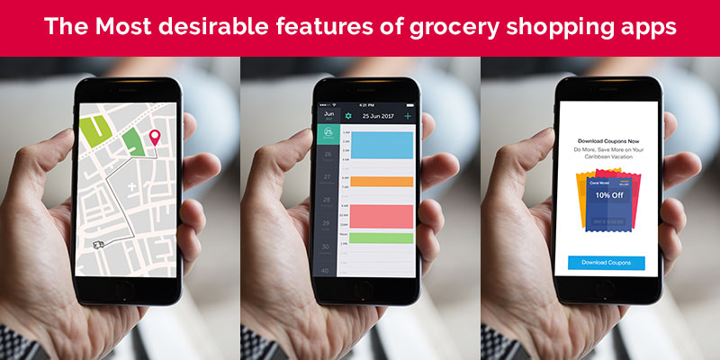 grocery shopping app features